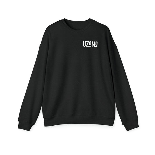 Black long sleeve shirt with Logo on the left Chest• შავი გრძელმკლავიანი მაისური მარცხნივ ლოგოთი (UNISEX)