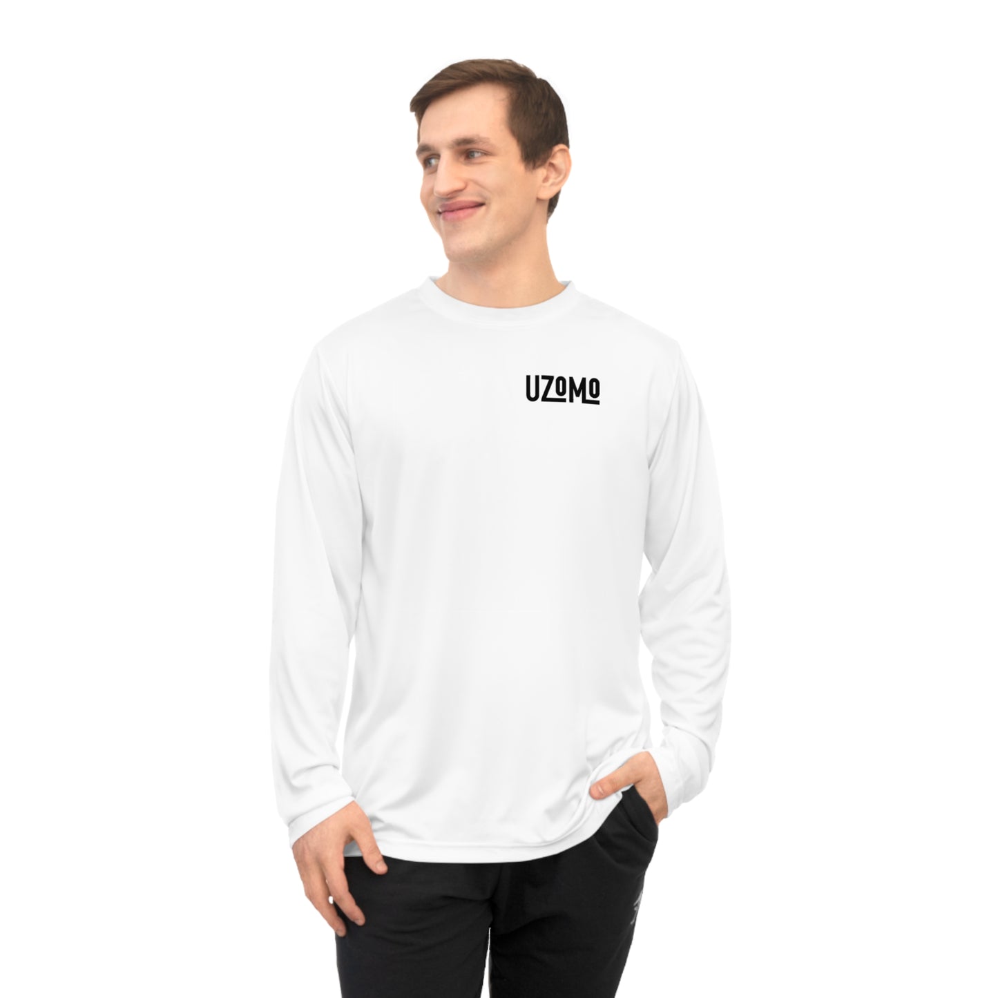 White long sleeve shirt • თეთრი გრძელმკლავიანი მაისური (UNISEX)